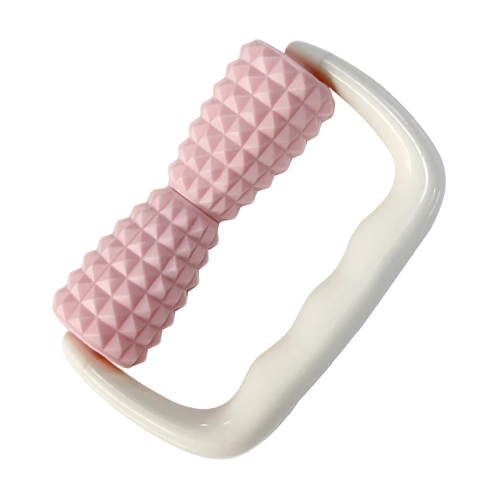 أداة تدليك يدوية مريحة لتخفيف العضلات، استرخاء الجسم، علاج الأنسجة العميقة، مدلك بلاستيكي لـ