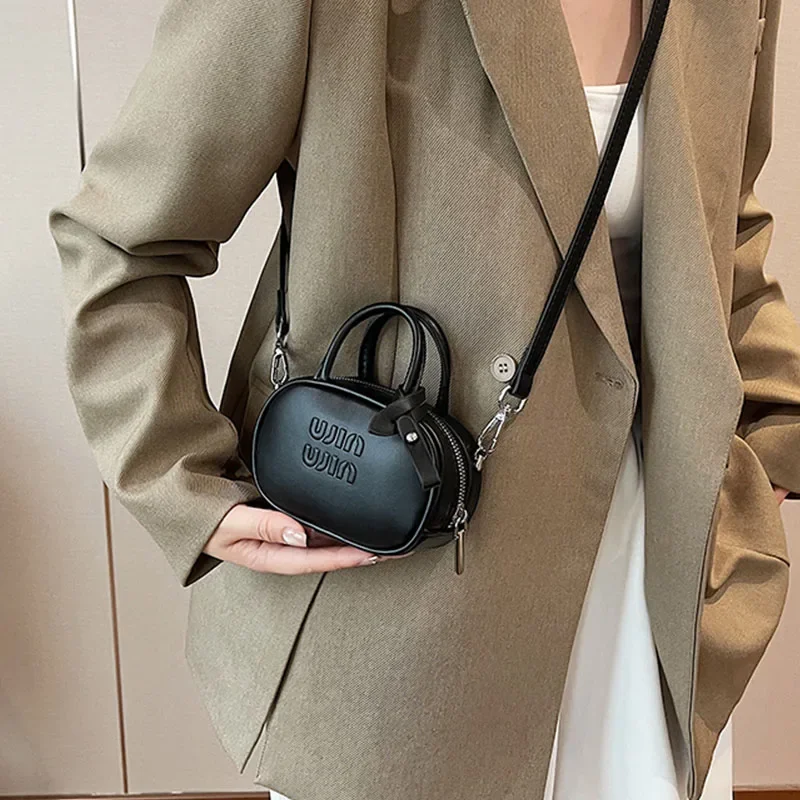 Luxury Brand Women Bag 2024 Winter Mini Crossbody Bag Purse Fashion Simple Handbag Satchel High Quality Lady Small Shoulder Bags