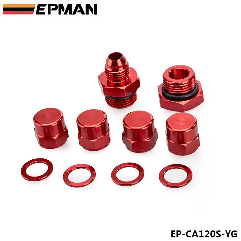 EPMAN Billet Aluminum Assembly Twin Fuel Pump Outlet Manifold for EPMAN 044 Fuel Pump For BMW E39 Android EP-CA120S-YG