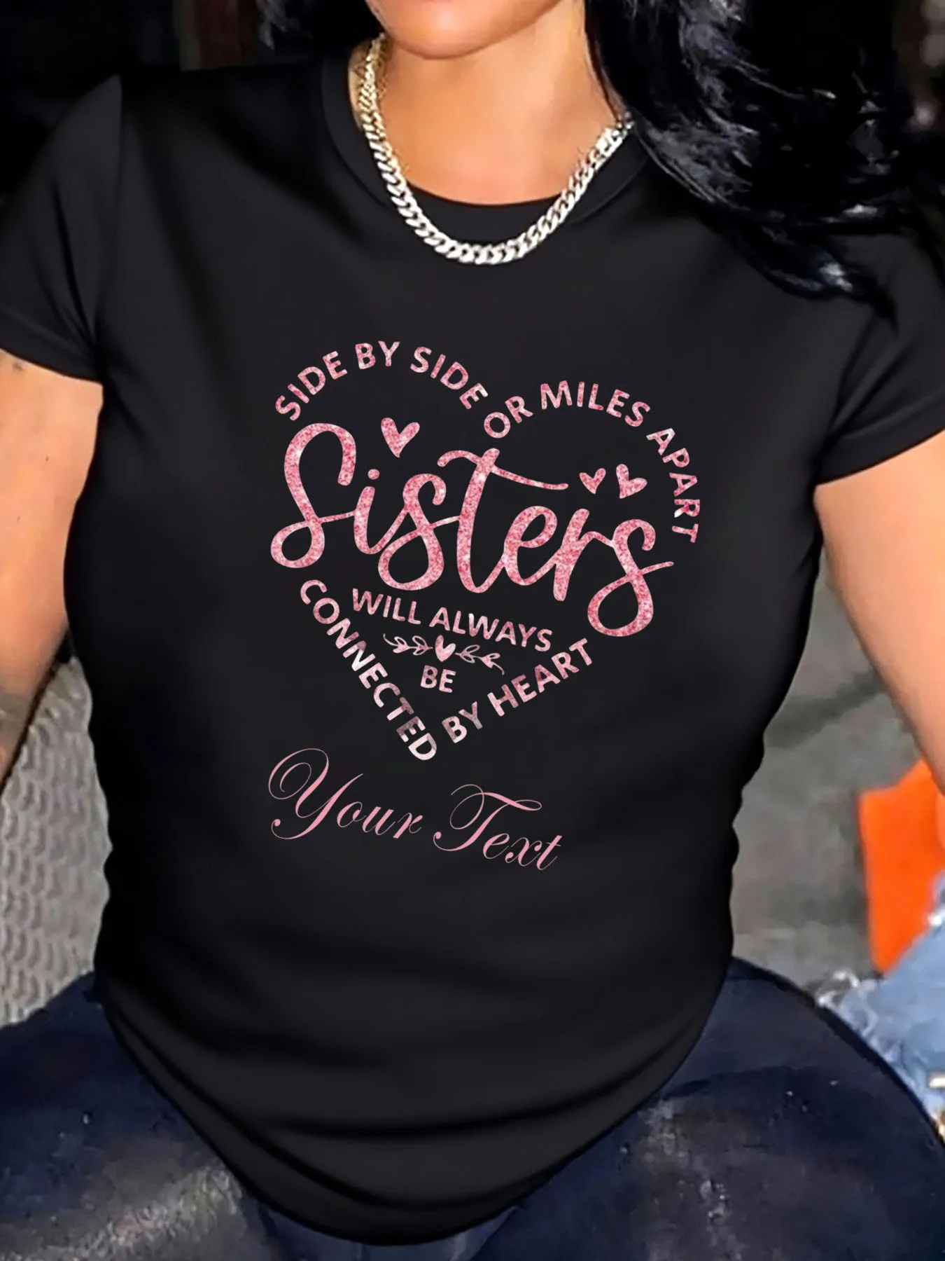 여성 플러스 사이즈 티셔츠 발렌타인 하트 커피 컵 사랑스럽고 카페인 함유 프린트 아웃도어웨어