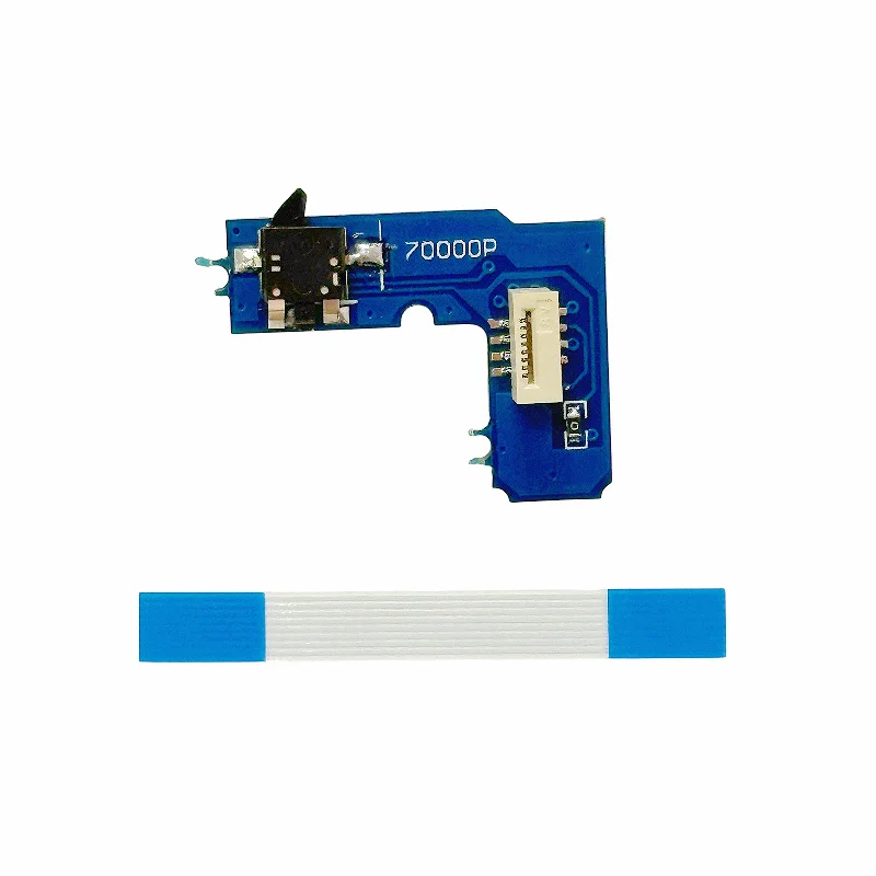 20pcs Power Switch PCB Board for PS2 70000 7000X Power ON/OFF Board Reset Switch Board with Flex Ribbon Cable for PS2 7W Console