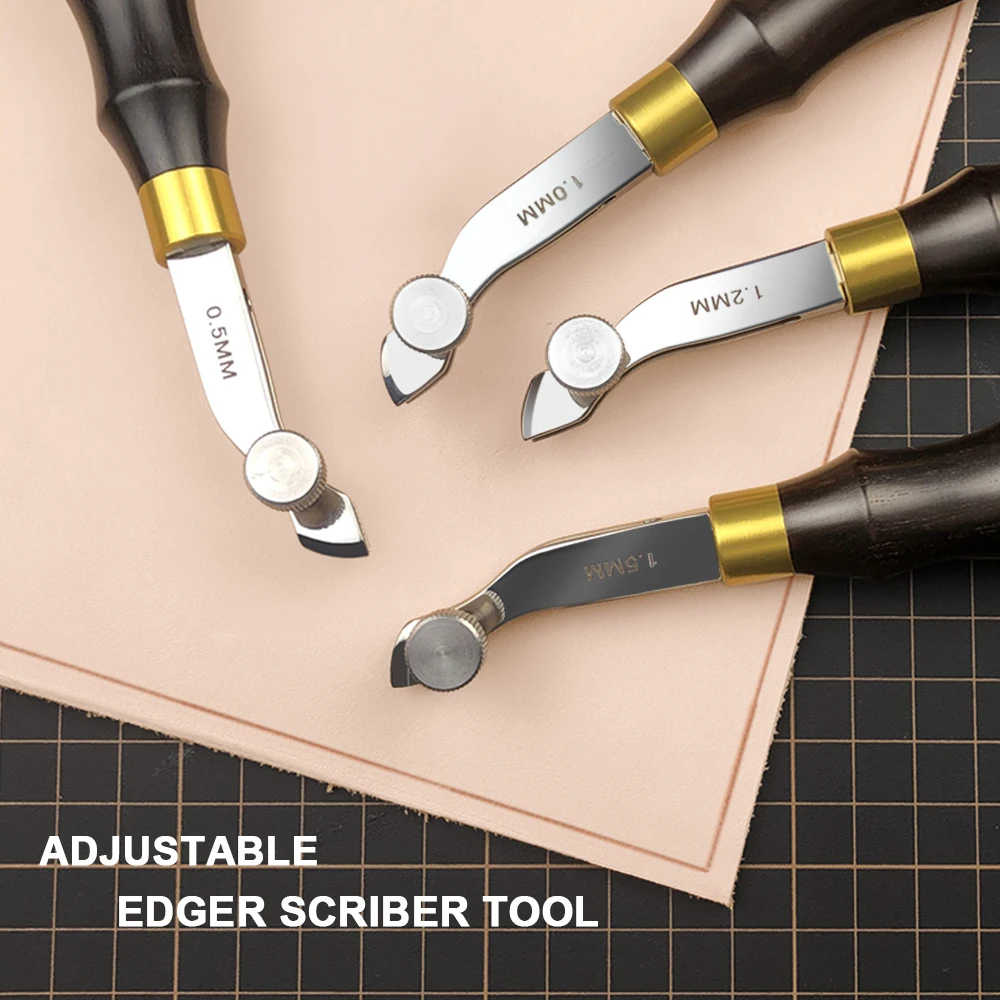 Leather Edge Beveler - Leather Edge Creaser 0.5mm 1.0mm 1.2mm
