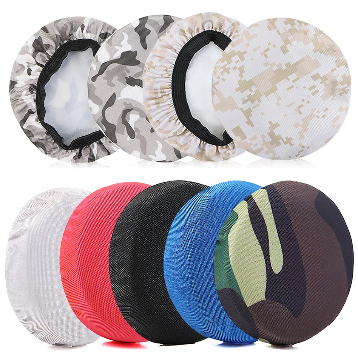 Reusable Hygienic Universal Soft Washable Headphones Elastic Protective Dust Proof Earpad Covers Durable Breathable