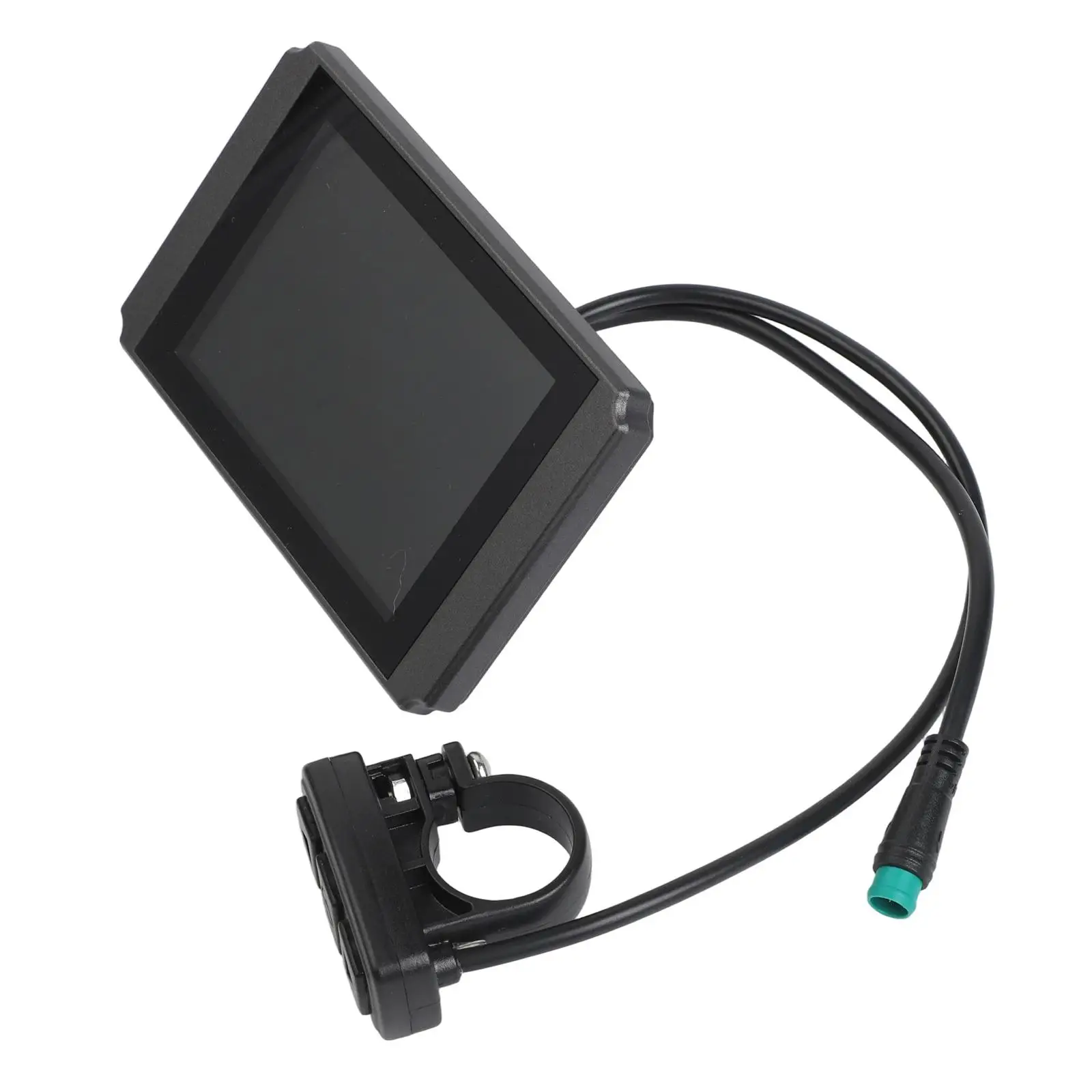 Aerodynamic For KT LCD8H Electric Bike Display Lightweight and Portable Waterproof Meter with Easy Operation Features