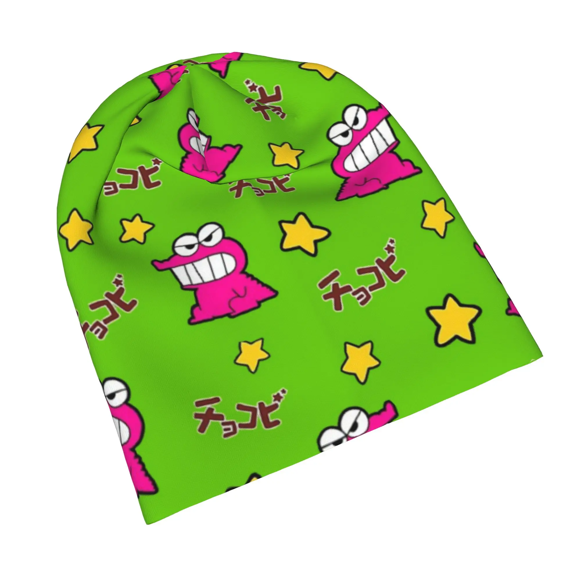 Crayons Shin Chans Cookies Cap Anime Cartoon Kazama Hip Hop Men Ski Skullies Beanies Hat Spring Warm Dual-use Bonnet Knitted Hat
