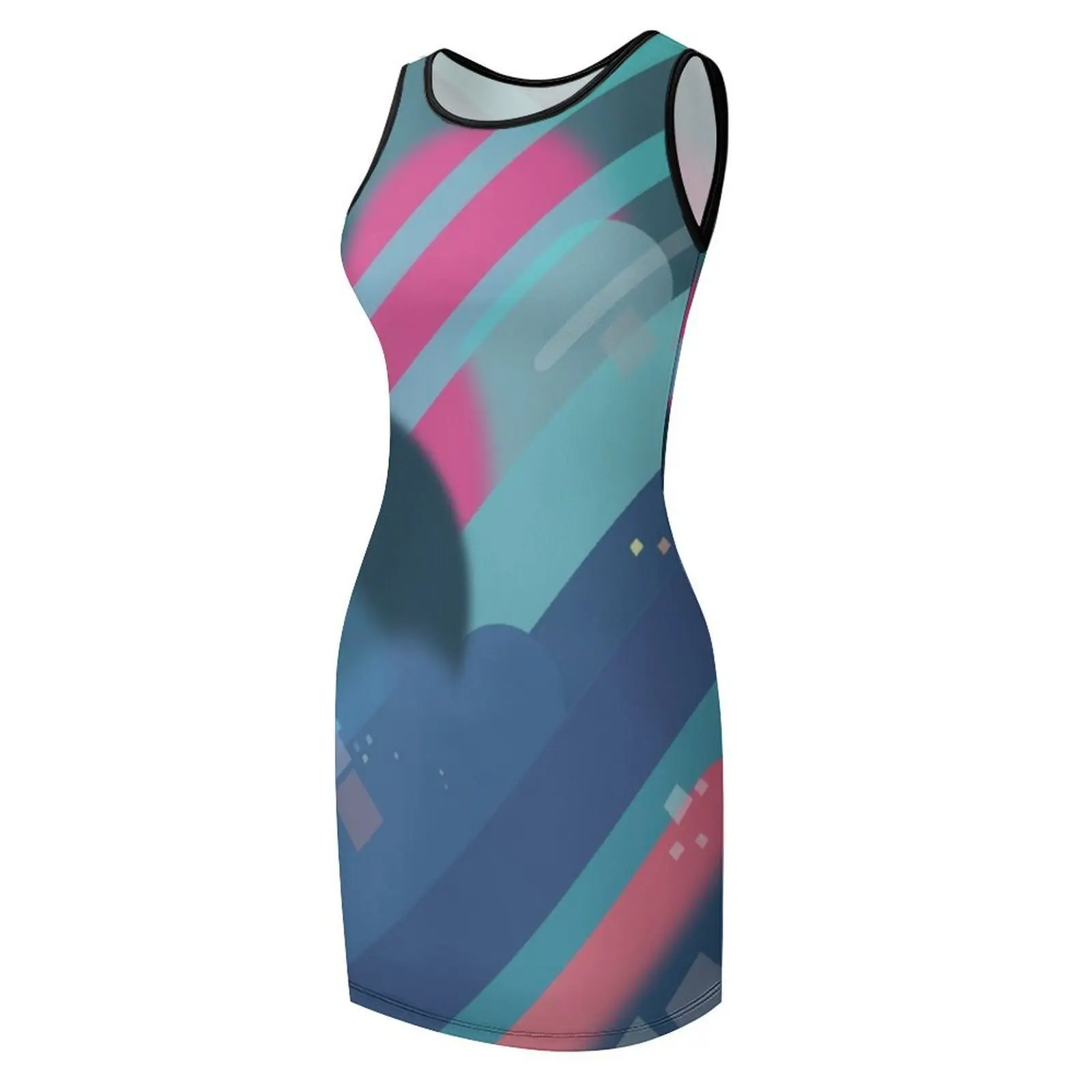 スティーブン・ユニバース ノースリーブ・サンドレス プロム用ドレス 女性用サマードレス 2025 女性用ドレス シックでエレガントな女性用ドレス