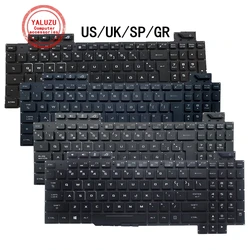 US/UK/SP/GR English/Spanish/German NEW Laptop Keyboard For ASUS GL703G GL703GE GL703GS GL703GM GL703S GL703M