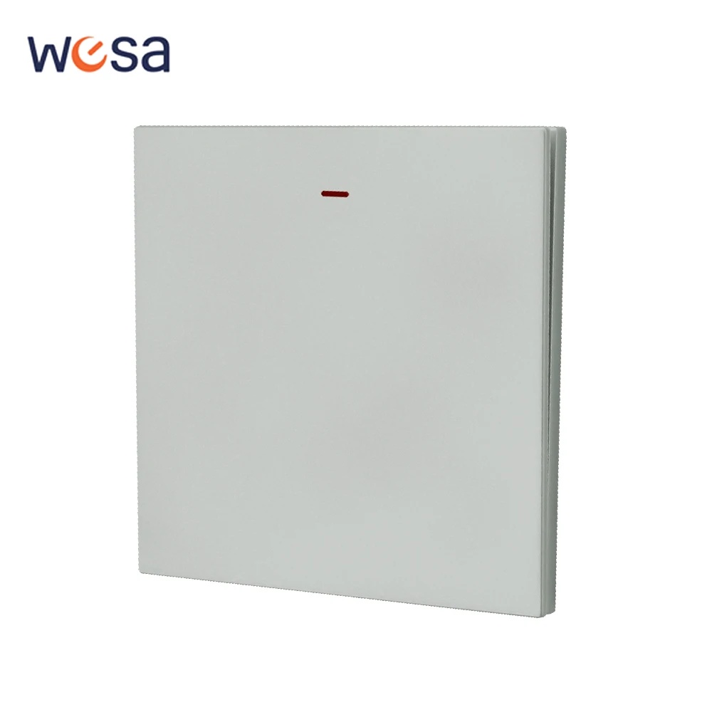 

Огнестойкий 1 группа, 1-позиционный распылитель, пластиковая панель, настенный кулисный переключатель, кнопка выключателя света, стандарт ЕС, включение/выключение переменного тока