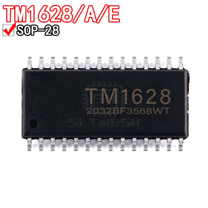 5PCS TM1621C TM1628/A/E TM1640 SSOP28 TM2313 TM2314 SOP-28