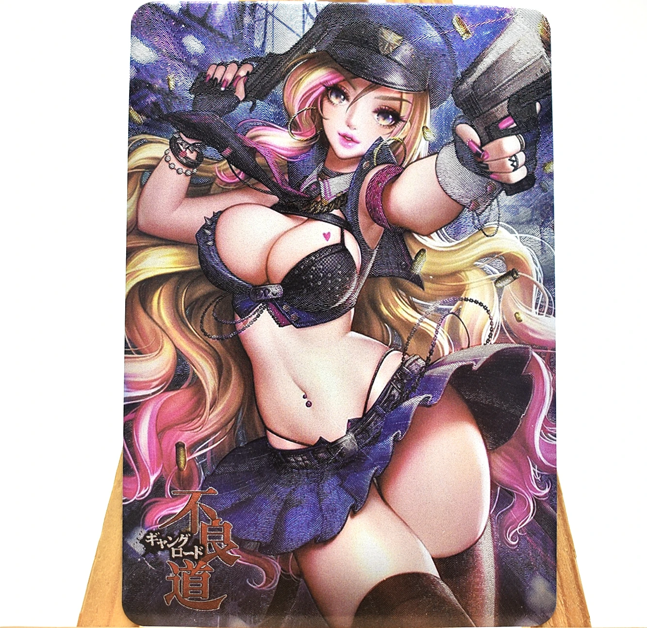 

9Stks/set Bad Road Game Animation ACG Beautiful Girl Character Sexy Toy Hobby Classic Toy Collection Card