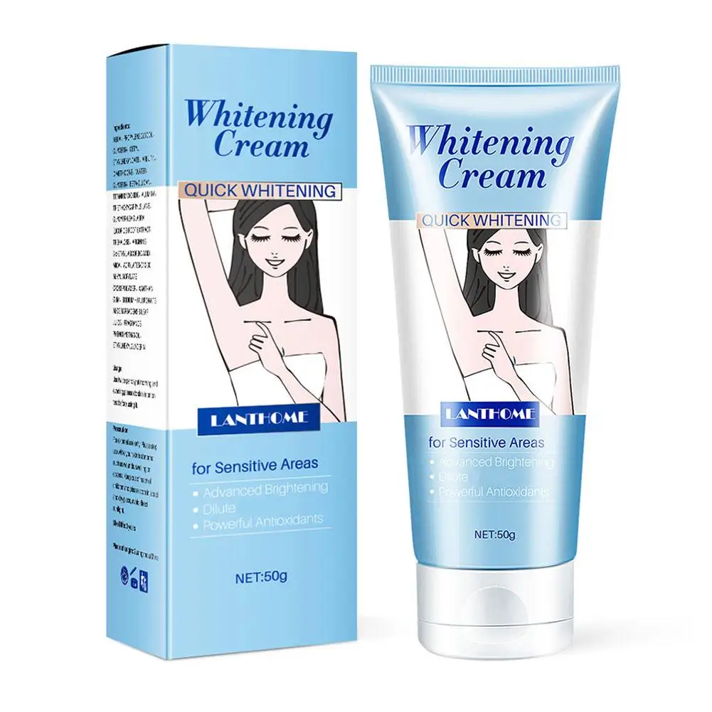 50g Lanthome Body Axillary Whitening Cream Cream Concealer Refreshing Beauty Delicate Brightening Cream Body Skin X6W2