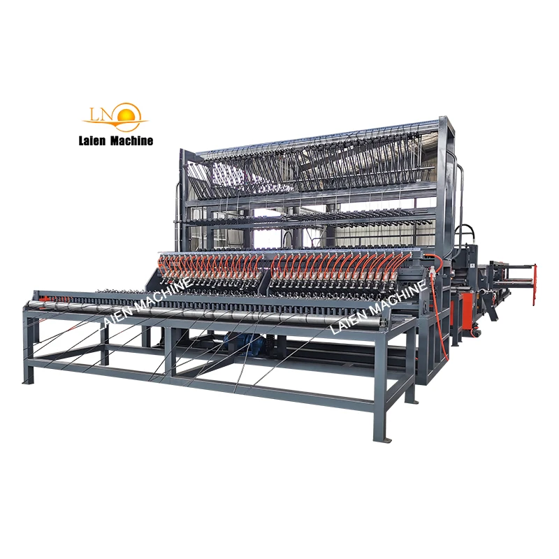 Saldatrice a rete metallica con rinforzo automatico a foro quadrato da 200x200 mm