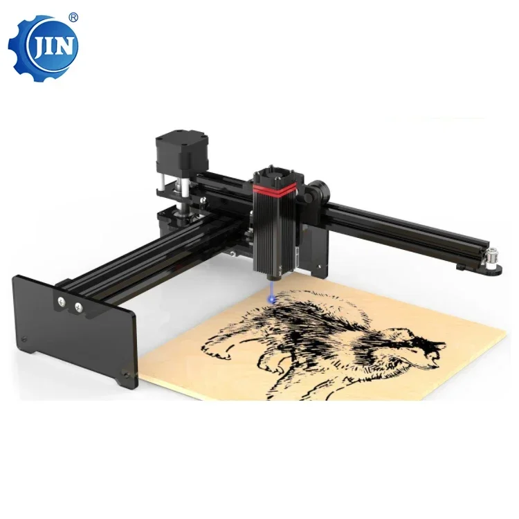 Neje Master 2 Engraving Machine 32-bit Diy  Engraver Metal Cutting 3d Printer With Safety Protection Cnc