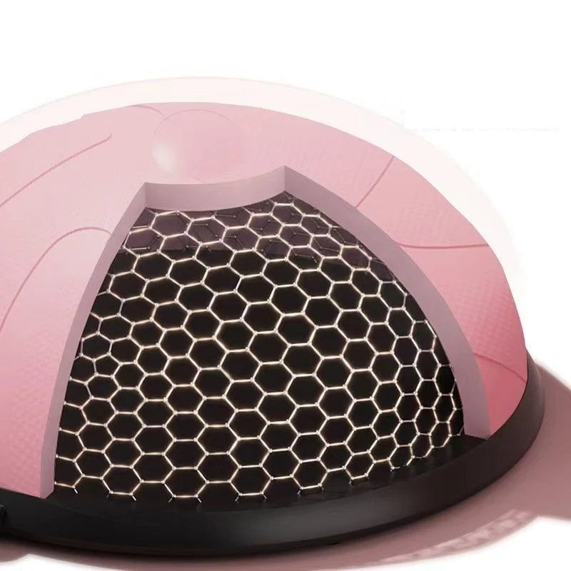 كرة تدريب توازن كرة اليوغا، تتميز بمقاومة وتصميم نصف كروي، مناسبة للاستخدام في صالات الصالات الرياضية المنزلية النسائية #6