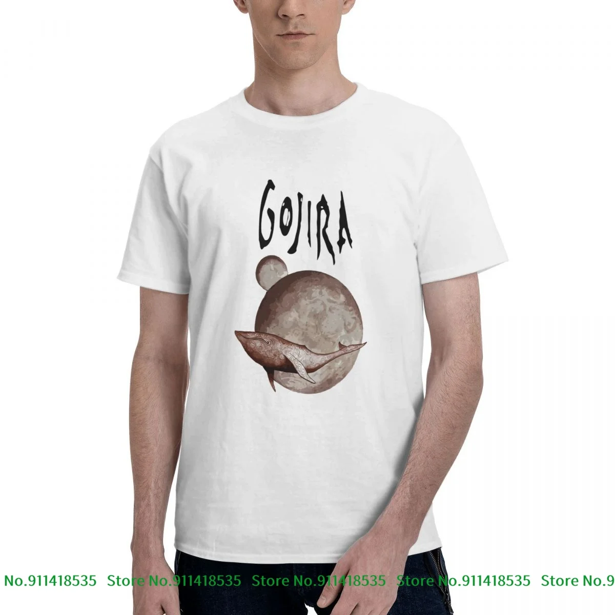 New Gojira From Mars To Sirius Album T-shirt Tee Cotton Hip Hop Shirt Hot Deals