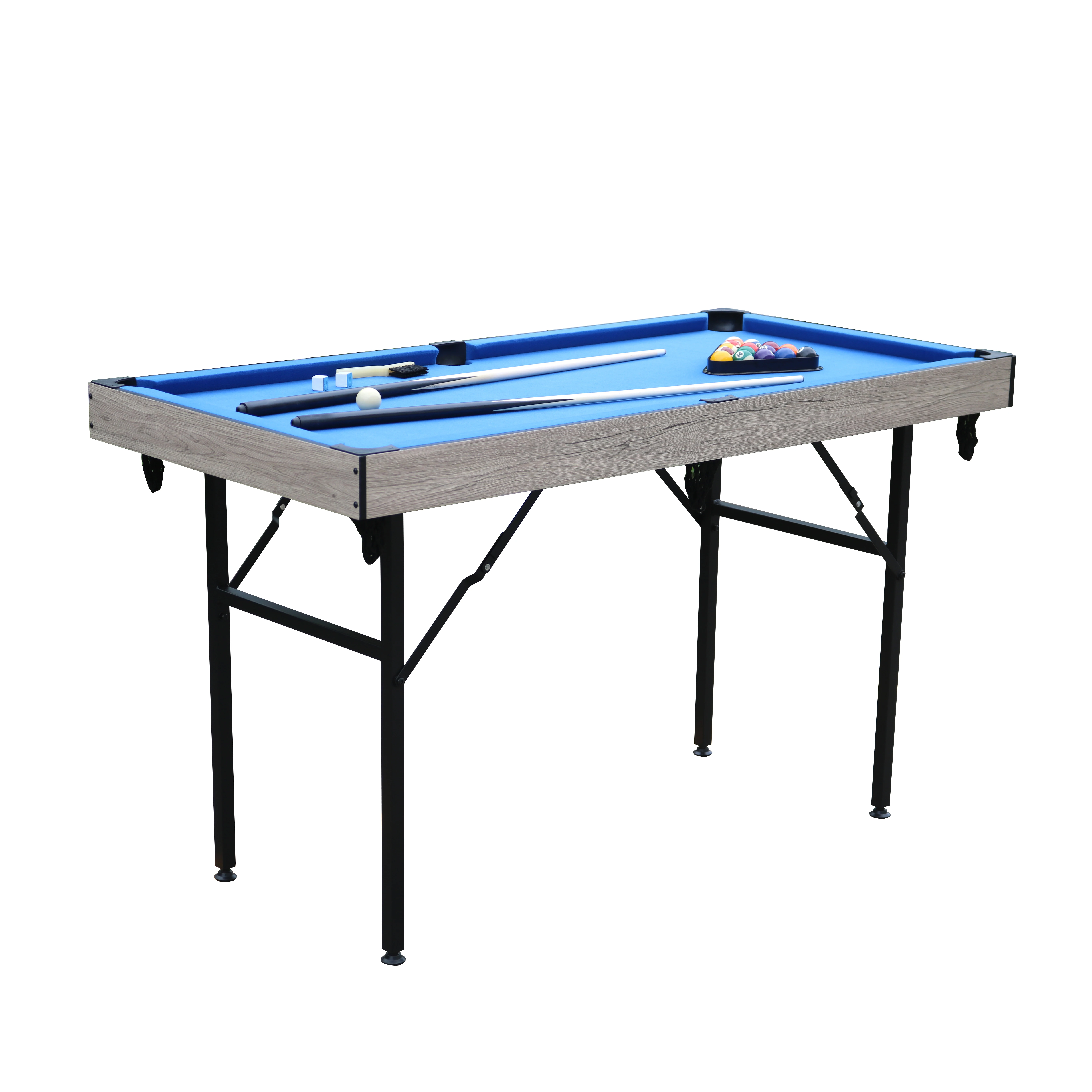 طاولة ألعاب متعددة الوظائف مقاس 54 بوصة 5 في 1، طاولة بلياردو، هوكي منزلق، تنس الطاولة، البولينج، لوح التثبيت #2
