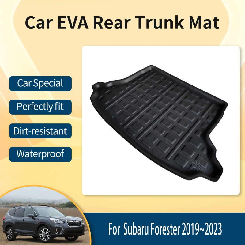 

Car EVA Rear Trunk Mat For Subaru Forester SK MK5 2019-2023 Anti-dirty Trunk Storage Pads Boot Cover Carpet Rug Auto Accessories