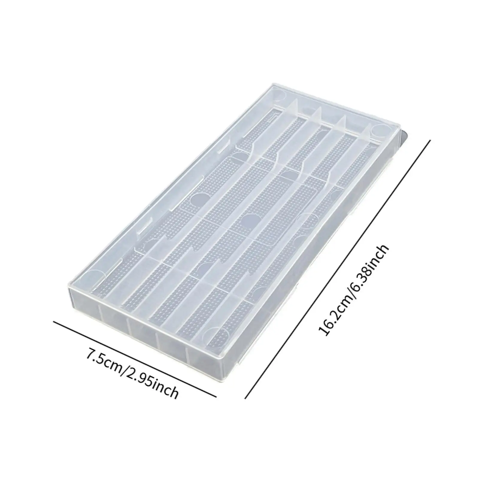 Drill Bits Storage Box Tool Parts Case Practical Reusable Premium Container Rectangular Portable Accessories Small Parts Case