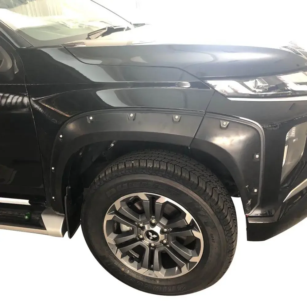 

Wheel Arch Fender Flares For Mitsubishi l200 Montero triton 2019-2023 Mitsubishi Barbarian Mitsubishi Strada Strakar Car Styling