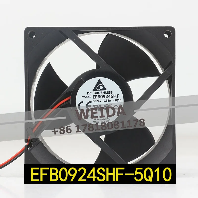 

9CM Delta 24V 0.38A 9032 High air Volume Ball Inverter EFB0924SHF-5Q10 90X90X32MM Cooling Fan Low Noise Axial Flow