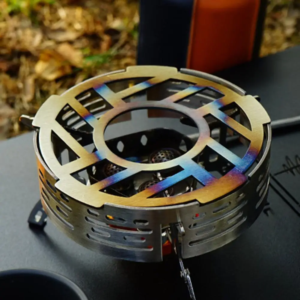 

Portable Stove Windshield Durable Stainless Steel Camping Stove Windshield for Outdoor Hiking Picnic Heavy Duty Windproof Gas