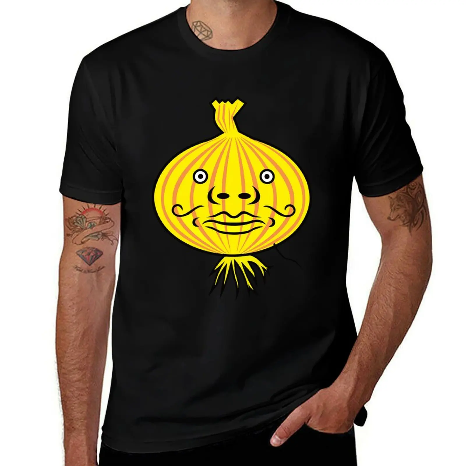 Hairy Onion - Rhythm Heaven T-Shirt Breathable Workout Short Sleeve Top T-Shirt