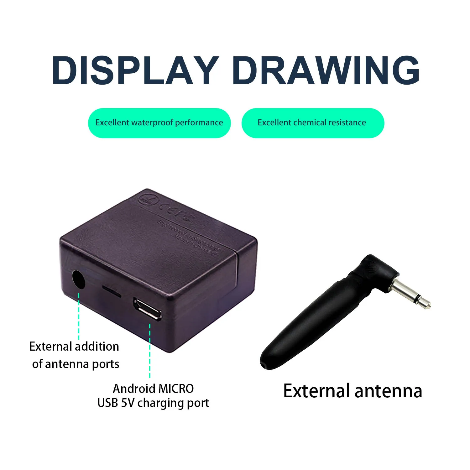 Infrared Wireless Repeater System - Small Size Wireless Receiver Extender for Infrared Home Appliances