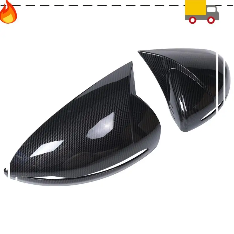 

Discount-For Mercedes Benz B C E S GLB GLC Class W205 W213 W253 Carbon Fiber ABS Horned Style Side Rear View Mirror Cover Trim