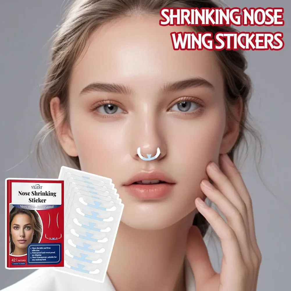 Shrinking Nose Wing Stickers Cosplay Special Nose Shrink Shrink Wings Nose Nose Strips Nose Beauty Small Thin Invisible Nar Q7H2