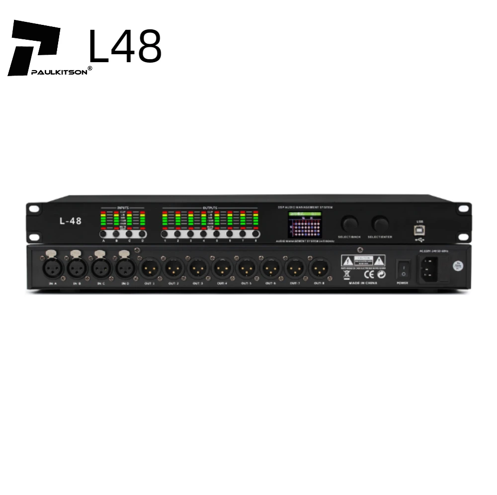 

L48 Most Economic Audio Processor Dsp Digital Audio Processor Professional Processor Audio System Suppliers