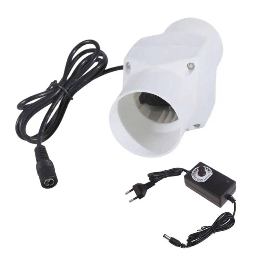 Portable Mini Pipe Ventilation Fan Inline Duct Exhauster Powerful Exhaust Blower High Speed Air Cooling System Tool