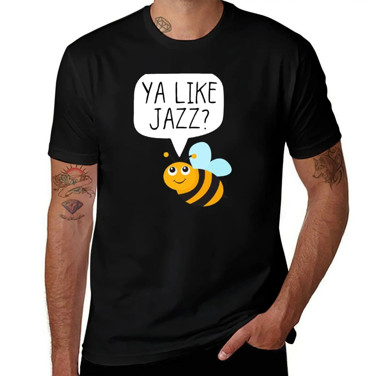 

Ya Like Jazz T-Shirt man t shirt cotton t shirt man luxury T-Shirt