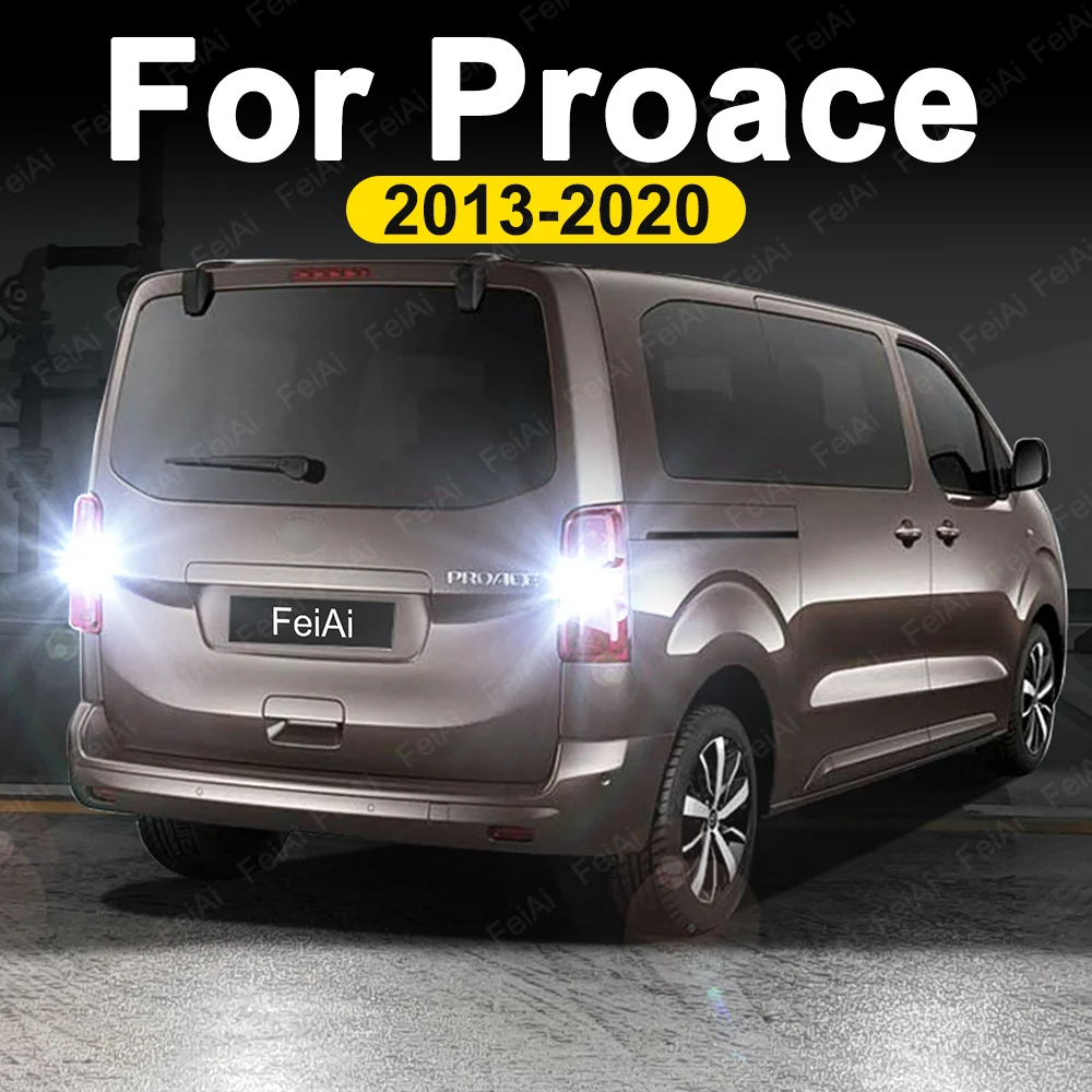 

Для Toyota Proace Verso светодиодные задние фонари заднего хода 2013, 2014, 2015, 2016, 2017, 2018, 2019, 2020, аксессуары для тюнинга Proace, задний ход