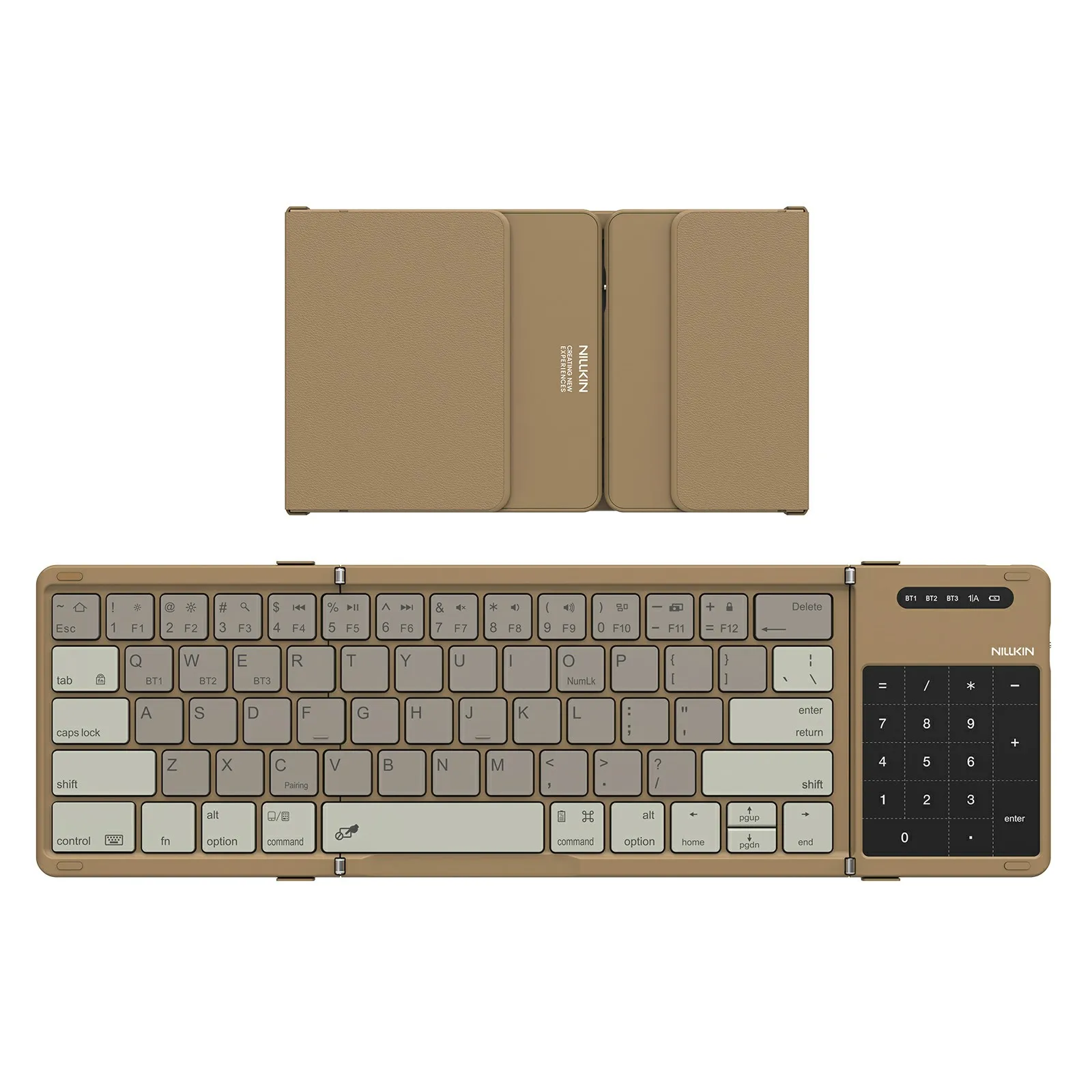 

Cube Pocket Keyboard Foldable Bluetooth-Compatible Keyboard with Touchpad for iPad Android Windows