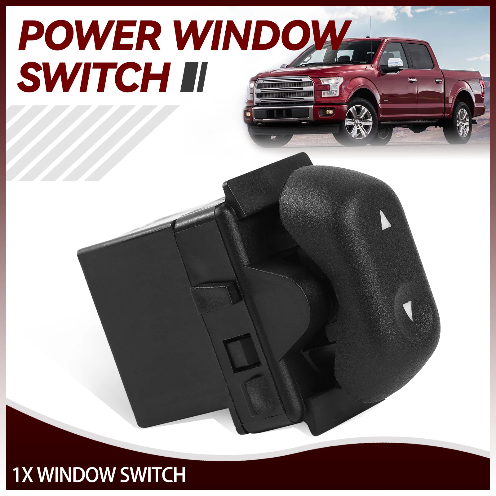 Rear Power Passenger Side Window Switch Button Control 5L1Z14529BA For Ford F150 Lincoln Mark LT Mercury Grand Marquis 2003 2005