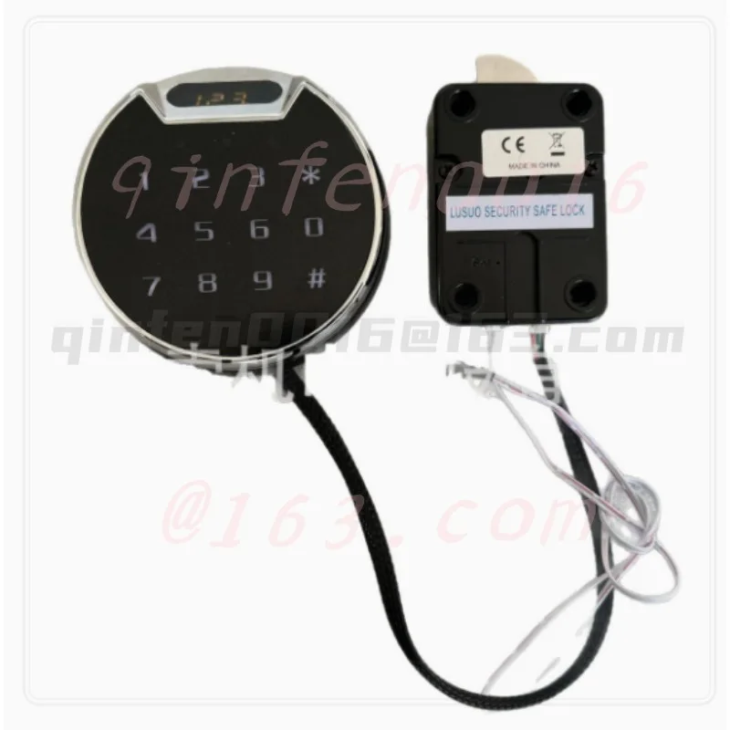 For Round Digital Display Safe Electronic Code Lock Gun Cabinet Electronic Code Lock Fireproof Safe Electronic Lock SG