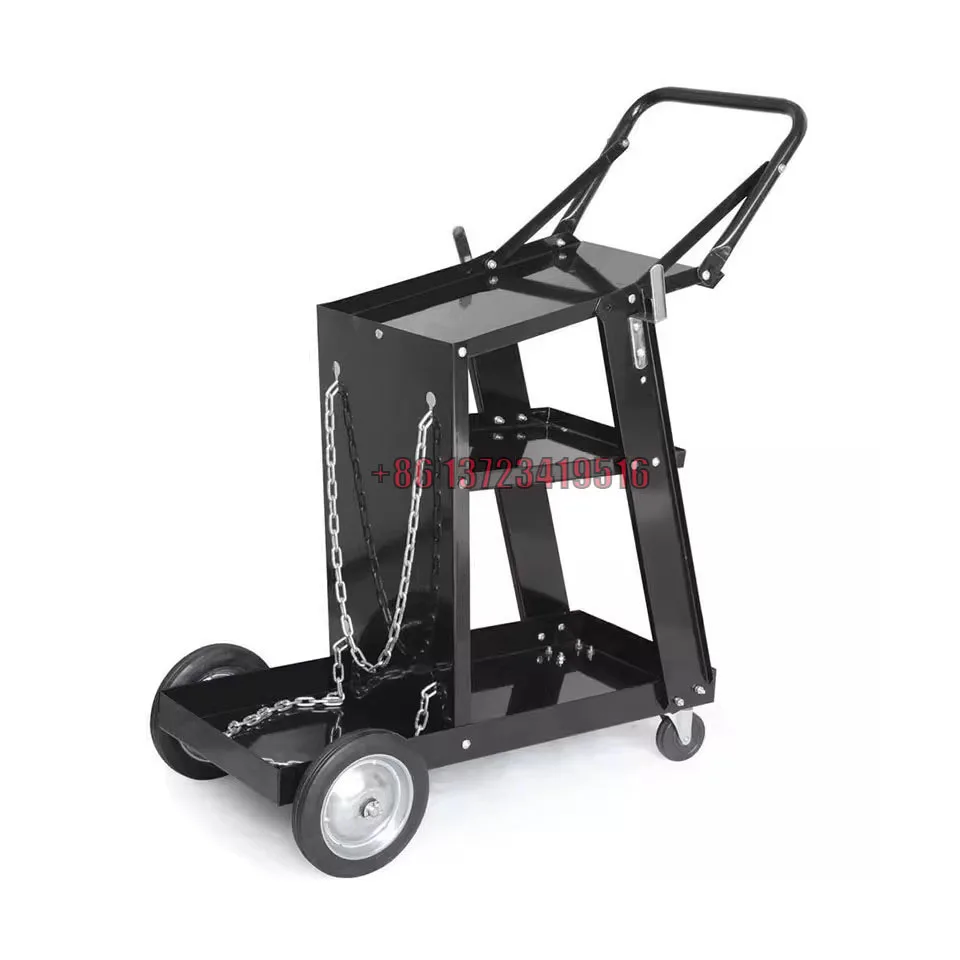 Gas-shielded Welding Cart, Second-shield Welding Mobile Cart, Auto Repair Welding Cart, Enlarged Electric Welding Machine Cart