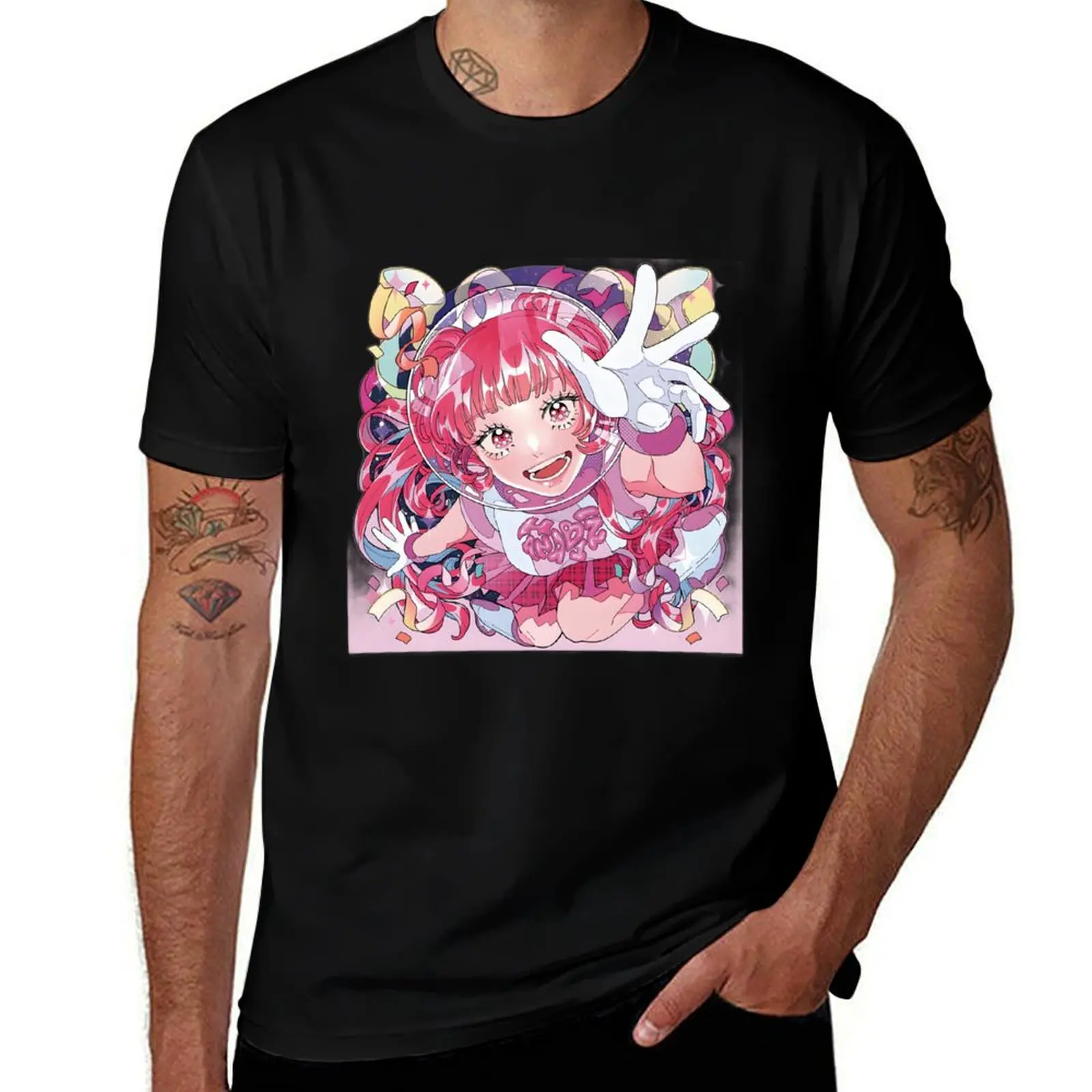 Hanabie T-Shirt Lightweight Print T-Shirt