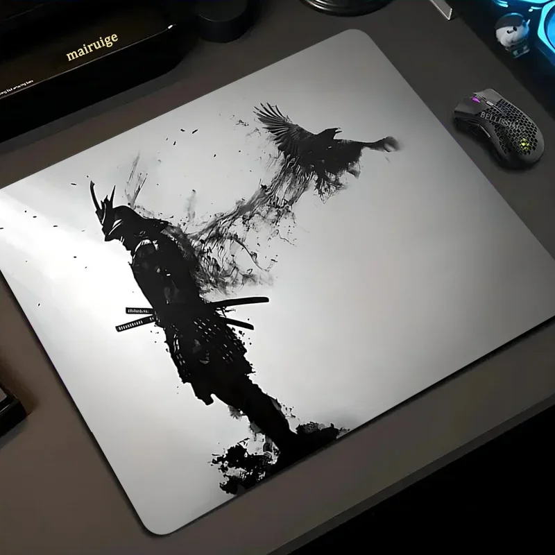 

Warrior Gaming Mouse Pad Waterproof Mat Gamer Office Aesthetic Keyboard 400x450 Desk Rug Table Computer Game for Pc Accessories