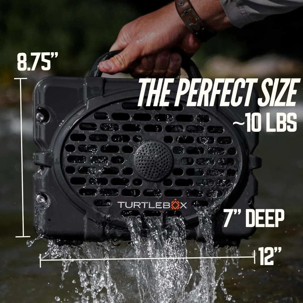 Loud! Outdoor Portable Bluetooth 5.0 Speaker | Rugged, IP67, Waterproof, Impact Resistant & Dustproof