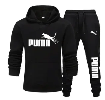 men's pullover hoodie sportswear set 1