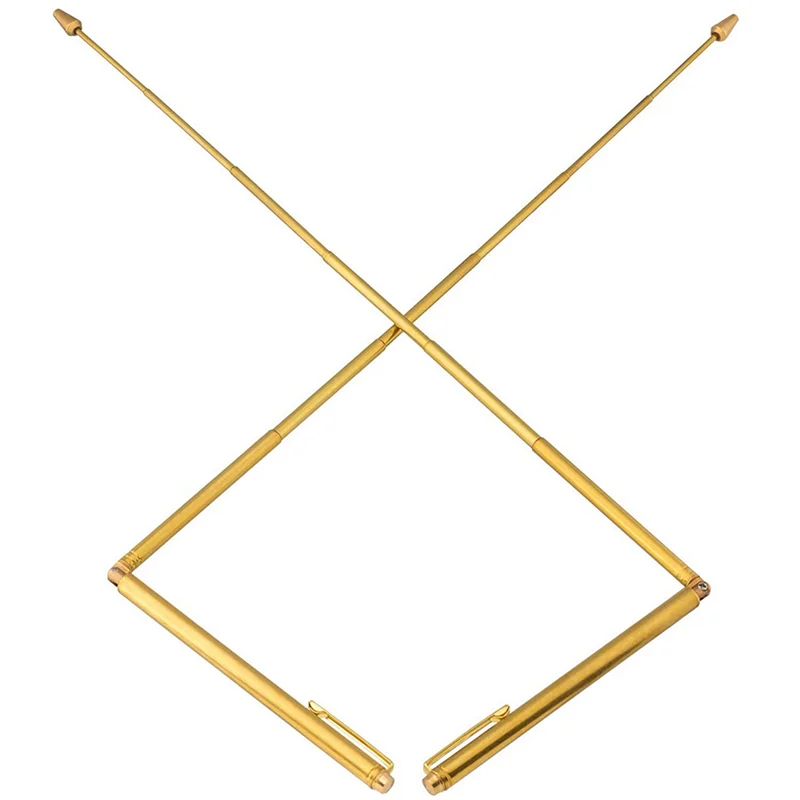 

【Superdeals】8PCS Dowsing Rods, Retractable Divining Rods, Portable Pen Shape L Rods, For Ghost Hunting Tools, Divining Water Etc