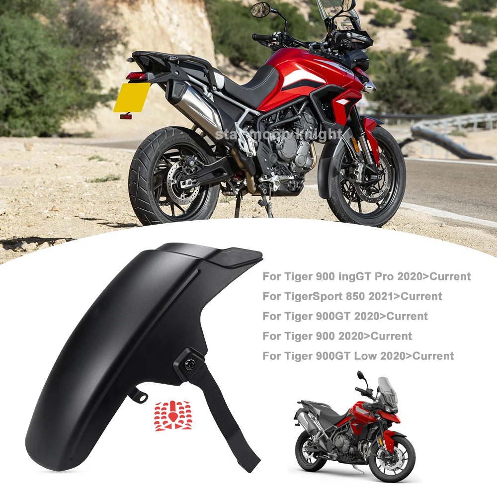 

Mudguard Front Fender Extender For Tiger 900GT Sport 850 900 ingGT Pro Motorcycle Accessories Fender splash-proof Mudguard