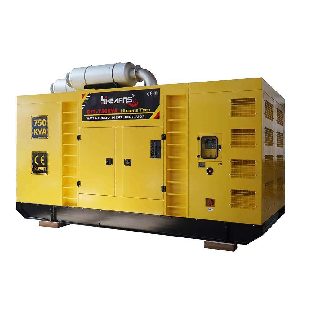 Raffreddato ad acqua 300KW 400KW 500KW 600KW 12 cilindri muore el generator factory