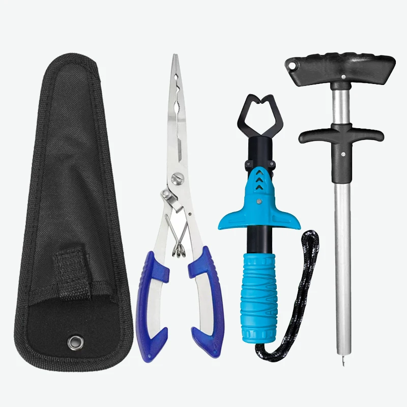 

Рыболовные плоскогубцы, ножницы, резак для плетения, зажим для рыбьей губы, средство для удаления крючков, легкие рыболовные инструменты из нержавеющей стали