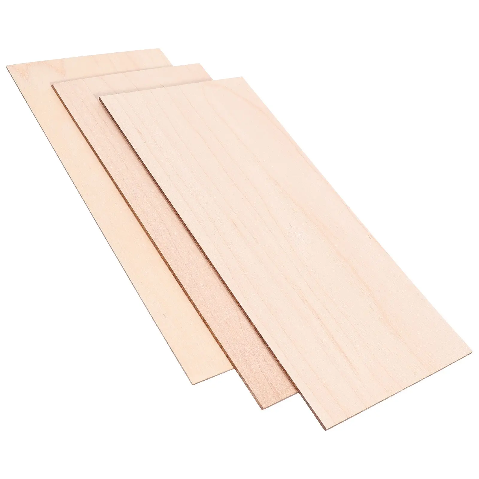 

3 Pcs Maple Guitar Head Veneer Wood Spacers Electric Guitar Parts Accessories Replacement Luthier Supplies Headplates Tool