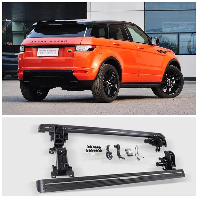 

For LAND ROVER Range Rover Evoque 2011-2018 Electric Automatic Running Boards Side Step Bar Pedals High Quality Motor Switch