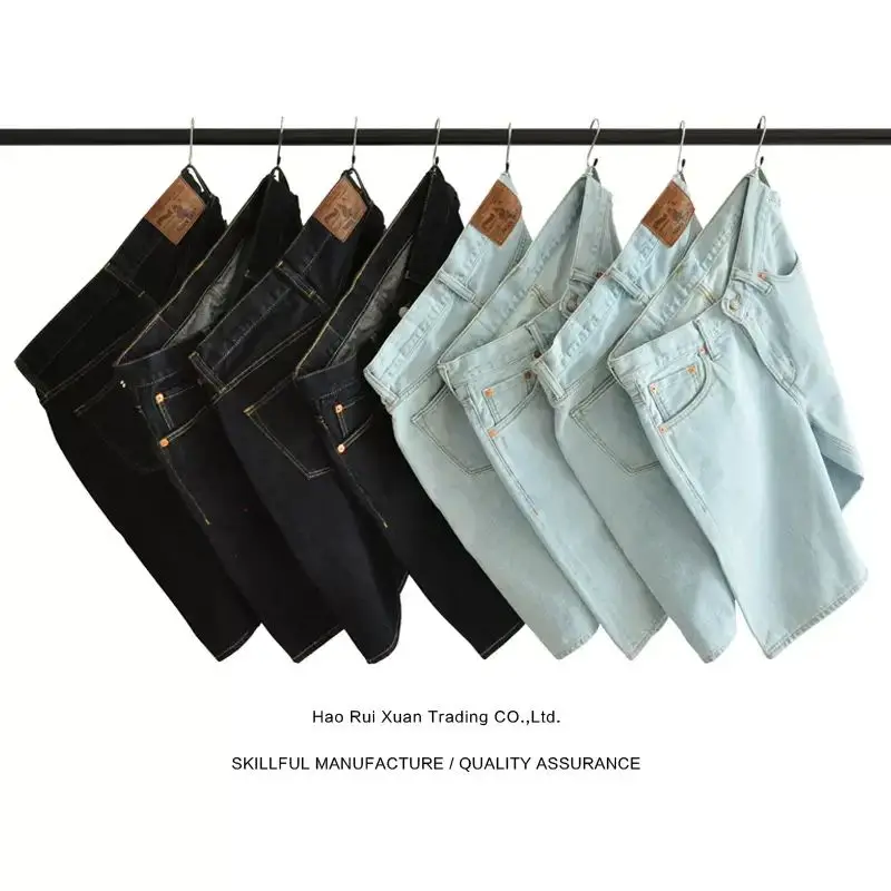 

Мужские джинсовые шорты SauceZhan Indigo Selv Denim из зимней коллекции 202, удобные и модные короткие брюки для мужчин