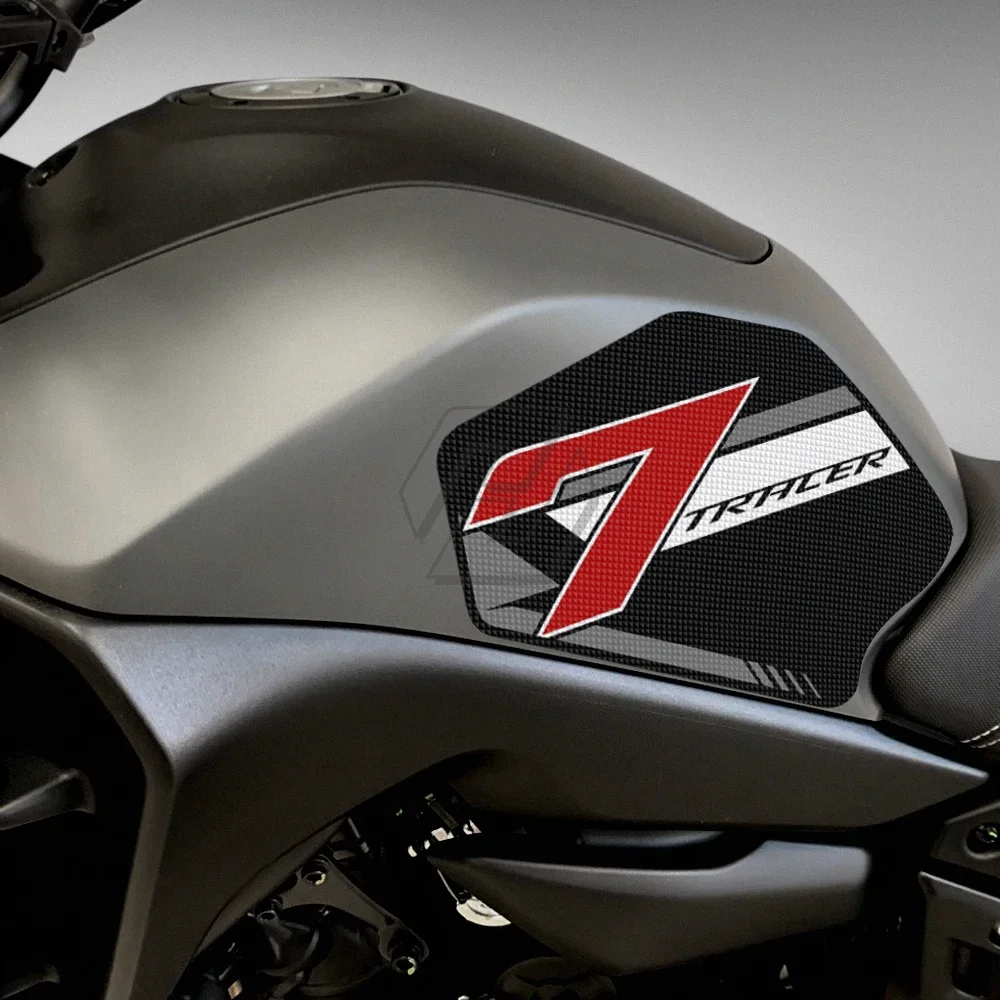 

Motorcycle Side Tank Pad Protection Knee Grip Mat for Yamaha TRACER 7 2021-2022 Anti slip side sticker