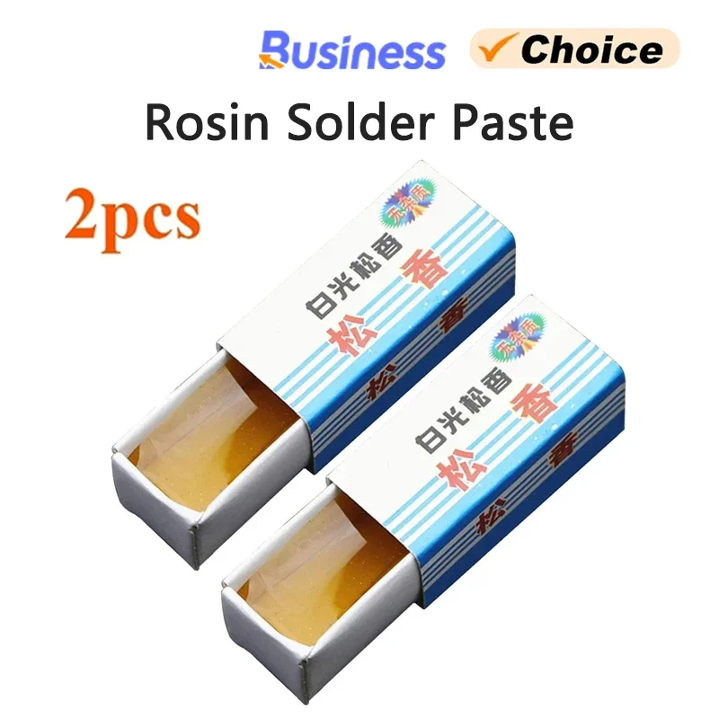 2Pcs High-purity Rosin Solder Paste Carton For Welding Mobile Phone Auxiliary Electric Iron Soldering Oil Soldering Tin tools